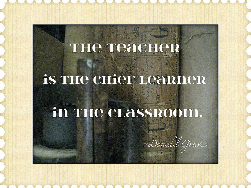 teacher is chief learner